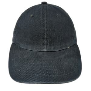 Chef Works Baseball Cap Black One Size Slideback Cotton Adjustable Work Hat